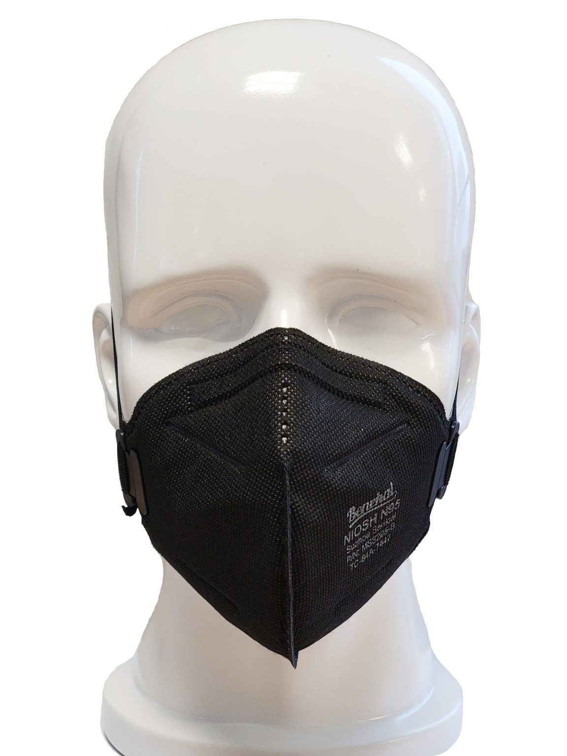 Benehal MS8225-B Black N95 Face NIOSH - N95 Filter